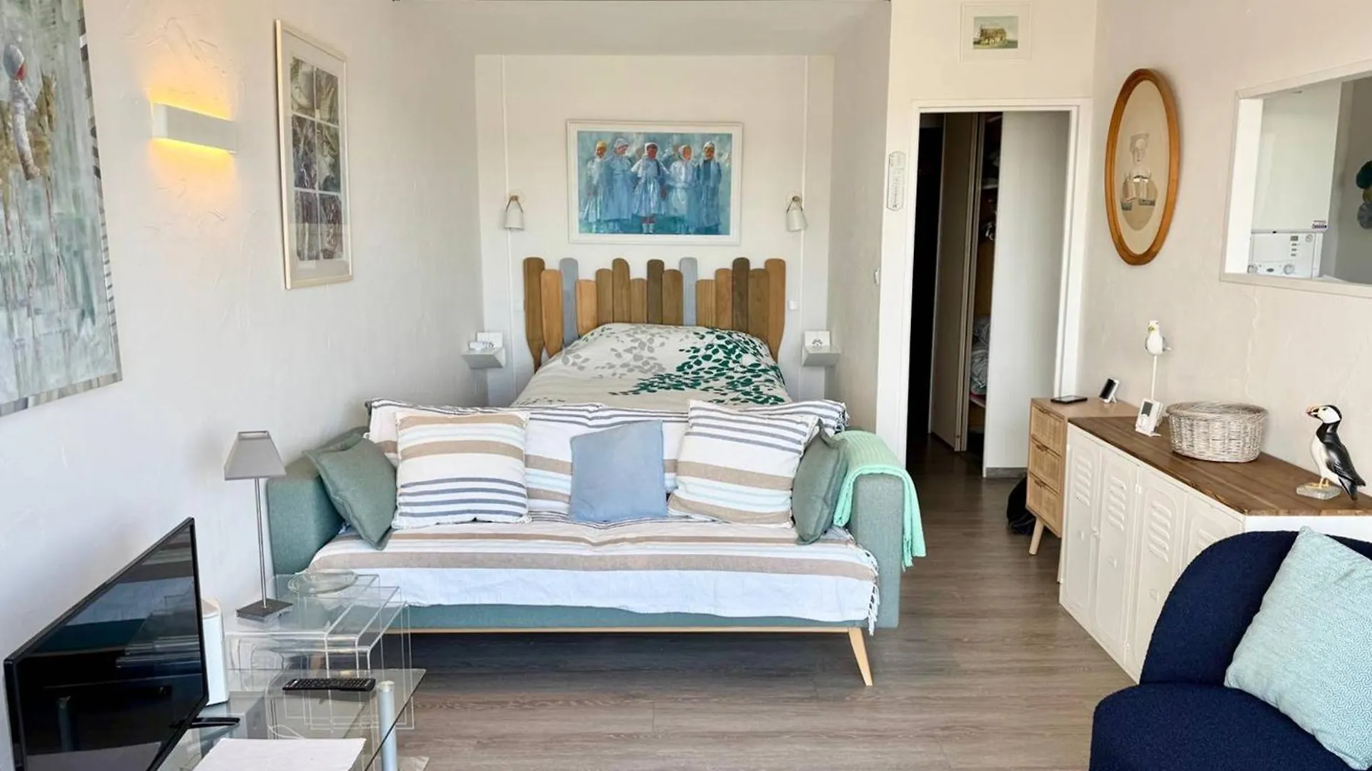 Appartement 2 Pers. A 50M Plages Avec Wifi Et Parking - Fr-1-368-275 Trégastel Apartament
